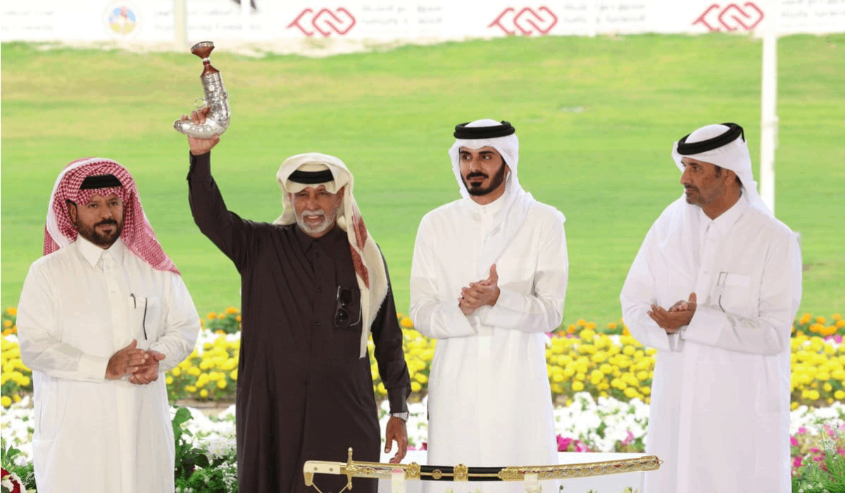 Minister of Interior Crowns Winners of Closing Races at Founder Festival for Purebred Arabian Camels